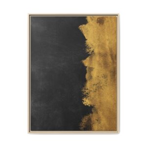 Obsidian Aurelia | Framed Canvas