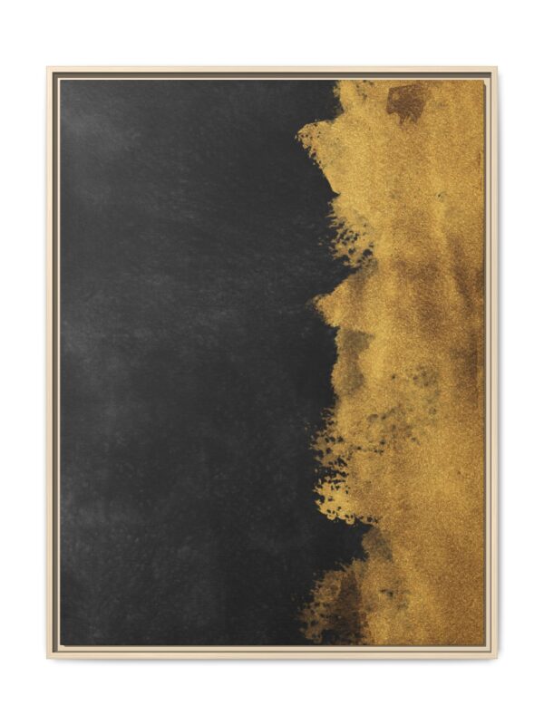 Obsidian Aurelia | Framed Canvas