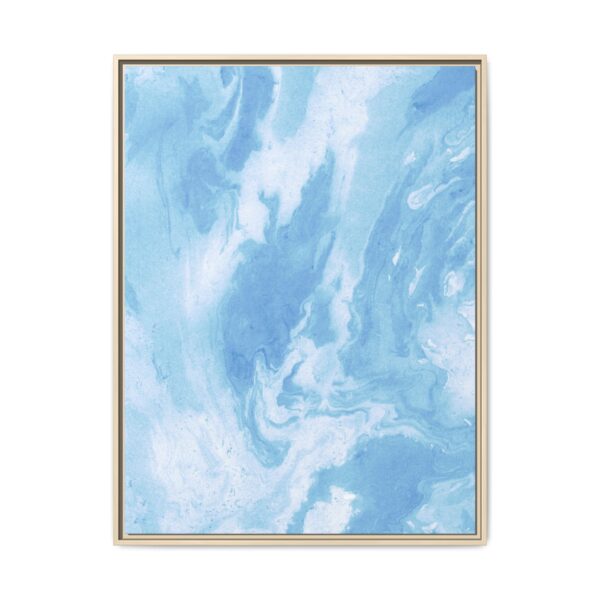 Glacial Reverie | Framed Canvas