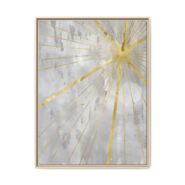 Radiant Ascension | Framed Canvas