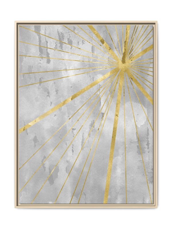 Radiant Ascension | Framed Canvas