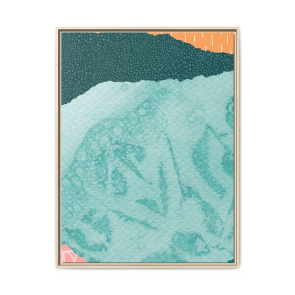 Lagoon Reverie | Framed Canvas