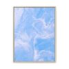 Azure Whisper | Framed Canvas