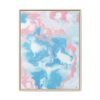 Coral Daydream | Framed Canvas