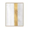 Golden Divide | Framed Canvas