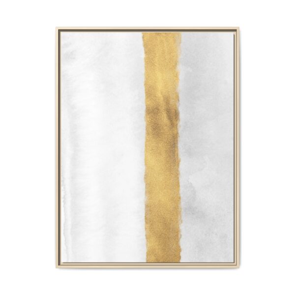 Golden Divide | Framed Canvas