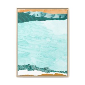 Coastal Silence | Framed Canvas