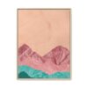 Rosewood Horizon | Framed Canvas