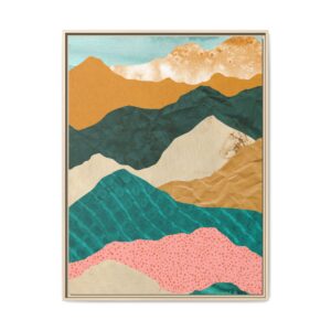 Terra Mosaic | Framed Canvas