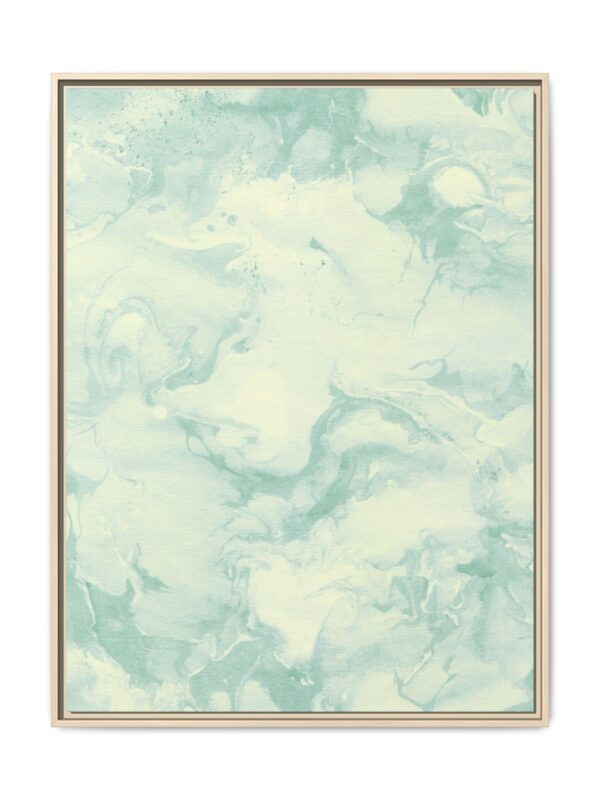 Seafoam Serenity | Framed Canvas