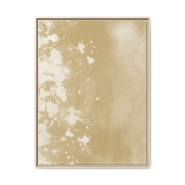 Champagne Stardust | Framed Canvas