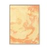 Apricot Solace | Framed Canvas