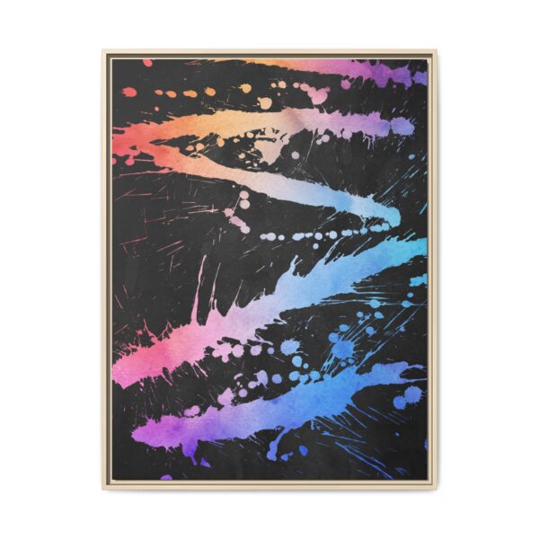 Cosmic Pulse | Framed Canvas