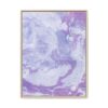 Amethyst Drift | Framed Canvas