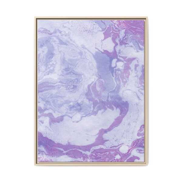 Amethyst Drift | Framed Canvas