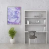 Amethyst Drift | Framed Canvas