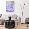 Amethyst Drift | Framed Canvas