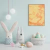 Apricot Solace | Framed Canvas