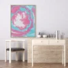 ChatGPT Image Jun 11, 2026, 06_51_45 PM_compressed Tropical Blushwave | Framed Canvas