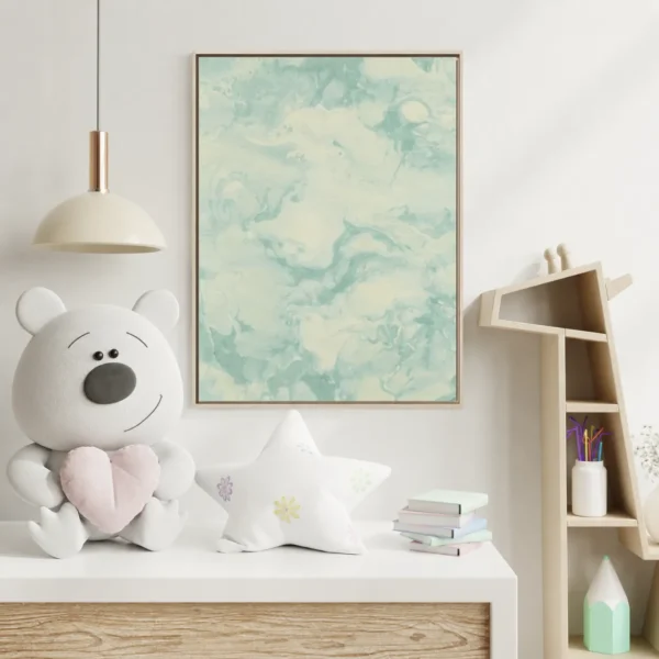 ChatGPT Image Jun 11, 2026, 07_10_31 PM_compressed Seafoam Serenity | Framed Canvas