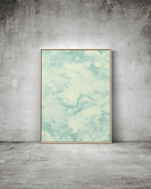 ChatGPT Image Jun 11, 2026, 07_10_37 PM_compressed Seafoam Serenity | Framed Canvas