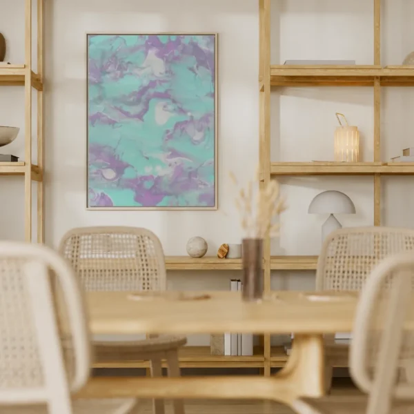 Mermaid Mirage - Framed Canvas
