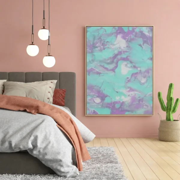 Mermaid Mirage - Framed Canvas