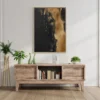 Midnight Ember | Framed Canvas