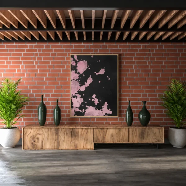 ChatGPT Image Jun 11, 2026, 08_15_10 PM_compressed Blush Eclipse | Framed Canvas