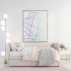 Prism Pathways | Framed Canvas