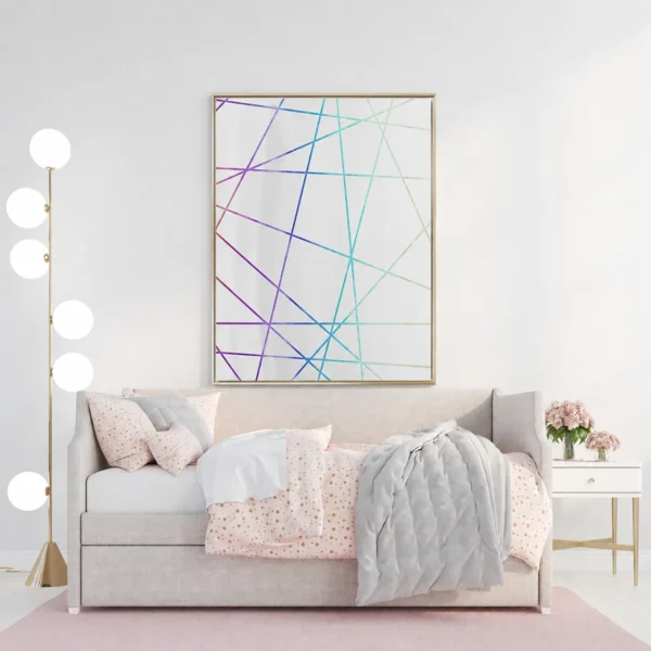 Prism Pathways | Framed Canvas