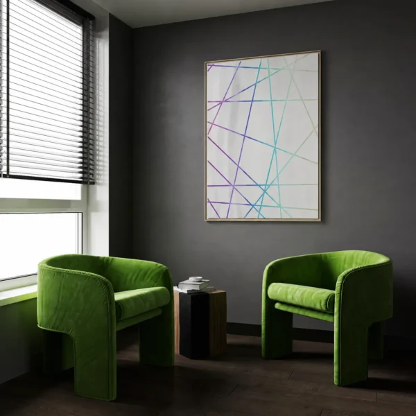 Prism Pathways | Framed Canvas