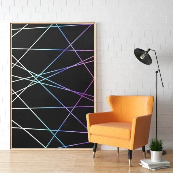 ChatGPT Image Jun 11, 2026, 08_52_15 PM_compressed Neon Nexus | Framed Canvas