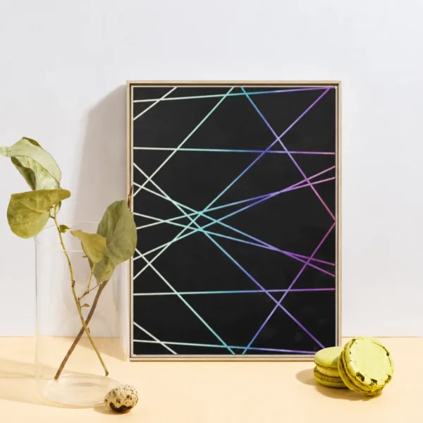 ChatGPT Image Jun 11, 2026, 08_52_20 PM_compressed Neon Nexus | Framed Canvas