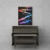 Cosmic Pulse | Framed Canvas