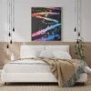 Cosmic Pulse | Framed Canvas