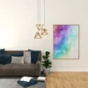Aurora Mist | Framed Canvas