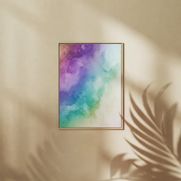 Aurora Mist | Framed Canvas