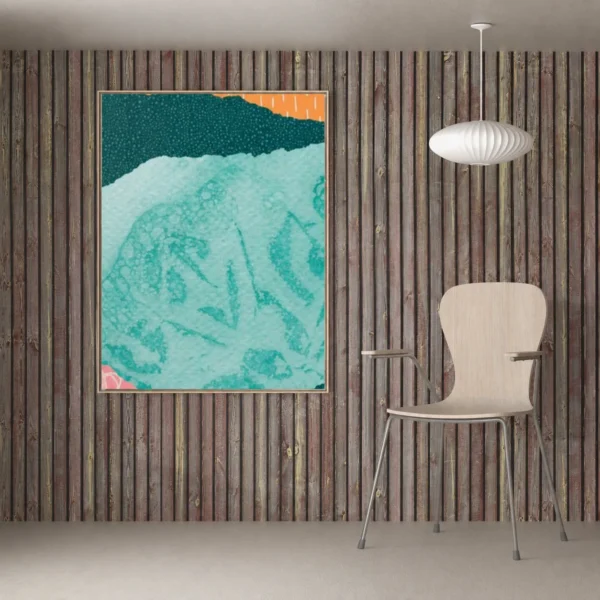 Lagoon Reverie | Framed Canvas