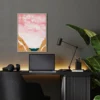 Blush Canyon | Framed Canvas