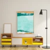 Coastal Silence | Framed Canvas