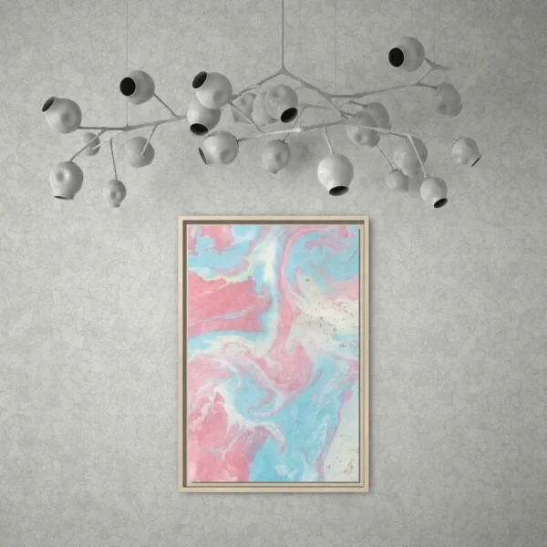 ChatGPT Image Jun 8, 2026, 05_16_22 PM_compressed Cotton Candy Drift | Canvas Framed