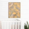 Golden Hush | Framed Canvas
