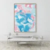 Coral Daydream | Framed Canvas