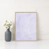 Lavender Veil | Framed Canvas