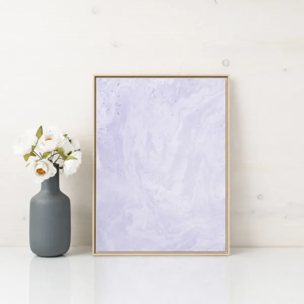 Lavender Veil | Framed Canvas