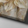 06_Canvas Mock-up 2_right corner_perspective view_compressed Neutral Daffodil Canvas Wall Art, Elegant Botanical Floral Matte Stretched Canvas Print