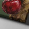06_Canvas Mock-up 2_right corner_perspective view_compressed Funny Capybara Canvas Wall Art with Giant Cherry | Whimsical Animal Matte Canvas Print