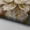06_Canvas Mock-up 2_right corner_perspective view_compressed Gold Floral Canvas Wall Art – Luxury Neutral Botanical Matte Canvas for Elegant Interiors