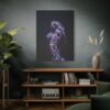 10187926841269811248_2048.jpeg Purple Jellyfish Canvas Wall Art for Modern Coastal Ocean-Inspired Home Décor
